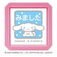 こどものかお サンリオキャラクターズ浸透印SQ/シナモロール05×6