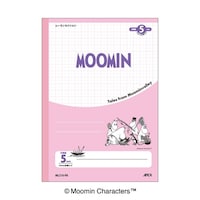 日本ノート ムーミンセクション ピンク×20