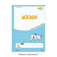 日本ノート ムーミンセクション ライトブル×20