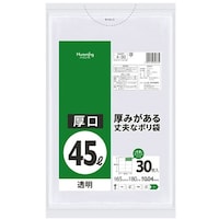 ニッコー 45Lポリ袋透明 厚口×16