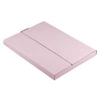 ヤマニパッケージ 【業務用】段ボール箱 EE685 PBOX 25H ピンク 1ケース(100枚入)