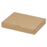 ヤマニパッケージ 【業務用】箱 EE343カル段組立式4cm 1ケース(100個入)