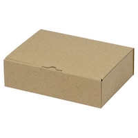 ヤマニパッケージ 【業務用】箱 EE361カル段組立式7.5cm 1ケース(100個入)