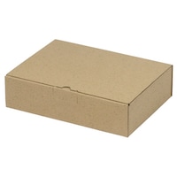 ヤマニパッケージ 【業務用】箱 EE362カル段組立式7.5cm 1ケース(100個入)