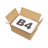 【業務用】底面B4 100サイズ ダンボール 30枚入 38.5×27.5×19cm