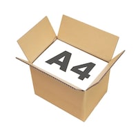 【業務用】底面A4 80サイズ ダンボール 10枚入 31.5×22.5×25cm