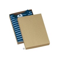 店研創意(ストア・エキスプレス) ギフトケース ナチュラル 22×30×3.2 1セット(10枚入) 61287124 1セット