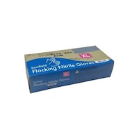 原田産業 サニフィールドニトリル薄手手袋裏毛付 L 1箱