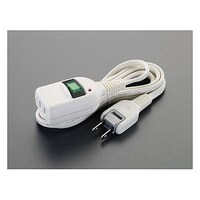 ヤザワ AC125V/15Ax 3m 延長コード(雷サージ・ブレーカー付) EA815GL103A 1個