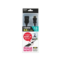 朝日電器 1.5m HDMI延長ケーブル EA940PM62 1個