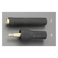 三立電器工業 300A ケーブルジョイント(雄) EA315A4 1個