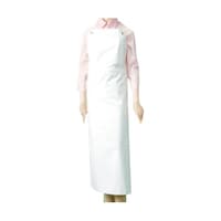 オカモト ニュータッチエプロン 胸付 ホワイト 着丈115cm 780M 1枚