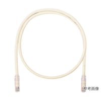 パンドウイットコーポ カテゴリ6A UTPパッチコード 24AWG単線 ケーブル径:Φ6.4mm 2m オフホワイト UTP6AX2M 1本