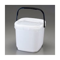 伸和 10.0L 角バケツ(ふた付) EA991PG10 1個