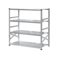 メタルシステム メタルシステム 幅157.7×高さ157.6×奥行80.0cm 4段 MS15154d8 1個