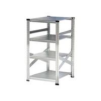 メタルシステム メタルシステム 幅52.7×高さ118.0×奥行80.0cm 4段 MS5124d8 1個