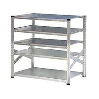 メタルシステム メタルシステム 幅127.7×高さ118.0×奥行80.0cm 5段 MS12125d8 1個