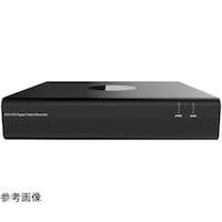 ヤザワ 同軸4CH防犯カメラ専用レコーダー4TB組込み DCR109R4T 1個