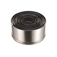 アズワン ジャストサイズ パテ抜型 丸 10pcs