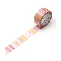 カモ井加工紙 マスキングテープ mt ex ケーキグラフィック 18mm×7m MTEX1P231 1個