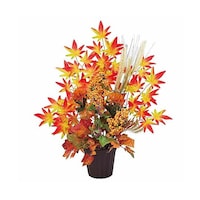 アズワン 紅葉ミックスアレンジ高さ57cm(造花)57741 1個