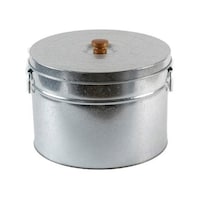 三和 米びつ 20kg 丸型 トタン 袋のまま 1個