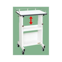 サカエ パソコンカート W600×D450×H705ー905mm PCT01W 1台