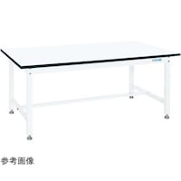 サカエ 中量作業台(KTタイプ/均等耐荷重800kg/メラミン天板/H740/固定式) 1500×900×740mm KT503MW 1台