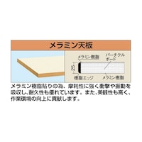 サカエ 中量用天板 25t メラミン天板 KT1890MTCI 1枚