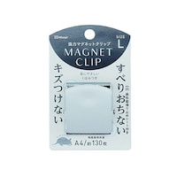 ミツヤ 強力マグネットクリップ<アルマジロ>L 白 1個×10箱入 MCALWH 1ケース