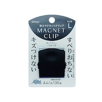 ミツヤ 強力マグネットクリップ<アルマジロ>L 黒 1個×10箱入 MCALBK 1ケース