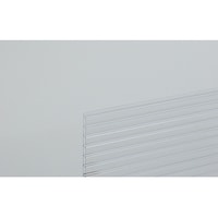 ヒカリ ポリカ中空ボード 910×2100×4mm 透明 2枚入り KTP2194W1 1箱