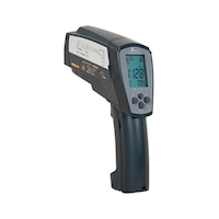 シンワ測定 放射温度計H 高温測定用 デュアルレーザーポイント機能付 放射率可変タイプ 73100 1個