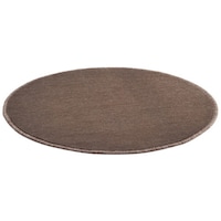 アズワン フィッティングルーム用カーペット ブラウン 直径74cm 61427374 1枚