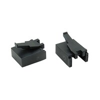 テクノベインズ RJ45機器側用ダミープラグ(黒 つまみあり 6個入) RJ45DPCKB16 1パック