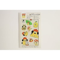 サンビー マルチステッカーアクティブ ポンちゃん MLSOP03 1枚