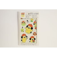 サンビー マルチステッカーポンちゃんとなかまたち MLSOP02 1枚