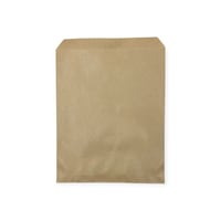 福助工業 耐油平袋 ニュー耐油耐水紙袋 平袋 未晒F特小 1袋(500個入) 0201499 1袋