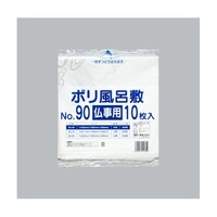 福助工業 ポリ風呂敷 No.90 仏事用 1ケース(10個×30セット入) 00357725 1ケース
