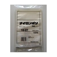 福助工業 真空袋 ナイロンポリ NLタイプ1827 1ケース(100個×22セット入) 00794991 1ケース