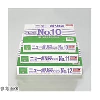 福助工業 ローデンポリ袋 ニューポリ規格袋 0.025 No.12 1ケース(1000個×3セット入) 0447641 1ケース