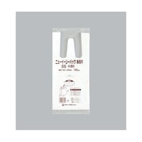 福助工業 LDゴミ袋 ニューイージーバッグ 長舌片 SS 半透明 1ケース(100個×20セット入) 0473065 1ケース