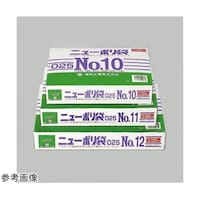 福助工業 ローデンポリ袋 ニューポリ規格袋 0.025 No.11 1ケース(1000個×4セット入) 0447633 1ケース