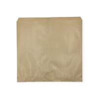 福助工業 耐油平袋 ニュー耐油耐水紙袋 平袋 未晒F大 1袋(500個入) 0201464 1袋