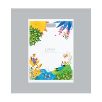 福助工業 ポリ手提袋 ニュー アームバッグ ロハス(S)1ケース(50個×12セット入) 00762568 1ケース