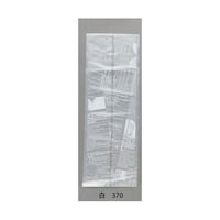 大阪ポリエチレン販売 パン袋 ヨーロピアン半斤袋 白 370 1ケース(100個×10セット入) 6177 1ケース