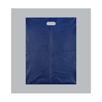 福助工業 ポリ手提袋 ニュー アームバッグ HD ネイビーブルー(M)1ケース(50個×10セット入) 00697613 1ケース