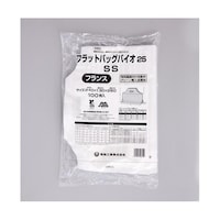 福助工業 バイオマスレジ袋 フラットバッグバイオ25 SS フランス 1ケース(100個×10セット入) 0486868 1ケース