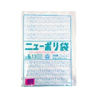 福助工業 ローデンポリ袋 ニューポリ袋 003 No.13 1ケース(100個×30セット入) 00386637 1ケース