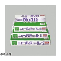 福助工業 ローデンポリ袋 ニューポリ規格袋 0.025 No.8 1ケース(1000個×6セット入) 0447609 1ケース